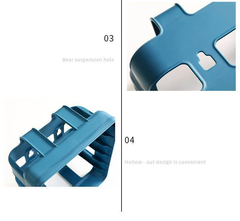 Viskana Wall-Mounted Space Saving Kitchen Organizer