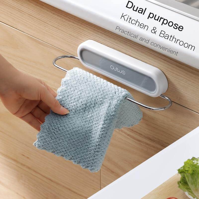 Viskana Stainless Steel Wall-Mounted Foldable Towel Hanger