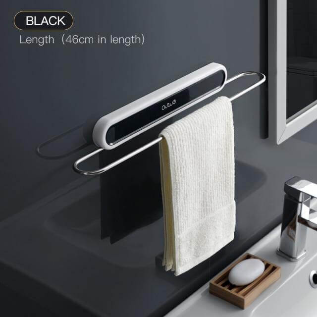 Viskana Stainless Steel Wall-Mounted Foldable Towel Hanger