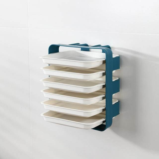 Viskana Wall-Mounted Multi Layer Kitchen Food Cooking Organizer