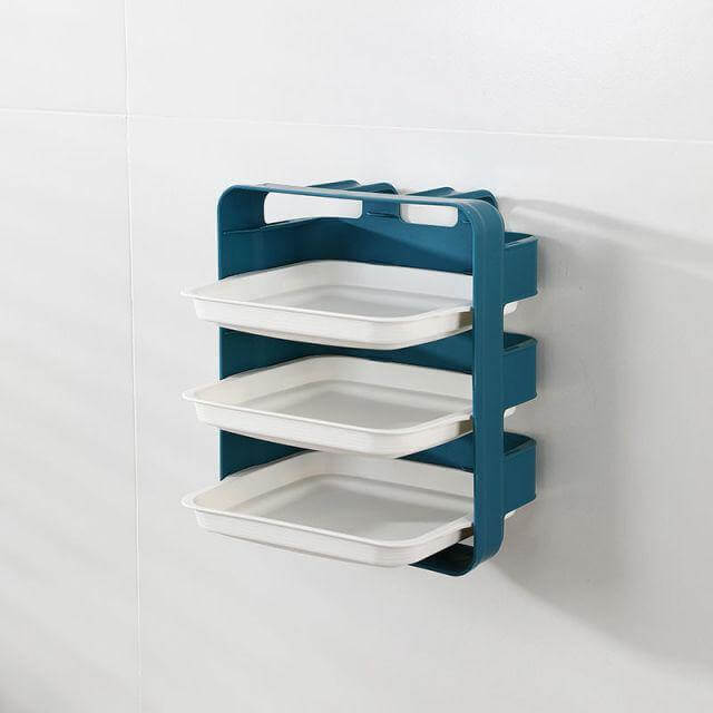 Viskana Wall-Mounted Multi Layer Kitchen Food Cooking Organizer