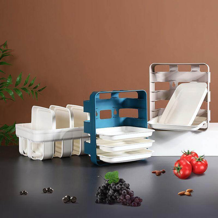 Viskana Wall-Mounted Multi Layer Kitchen Food Cooking Organizer