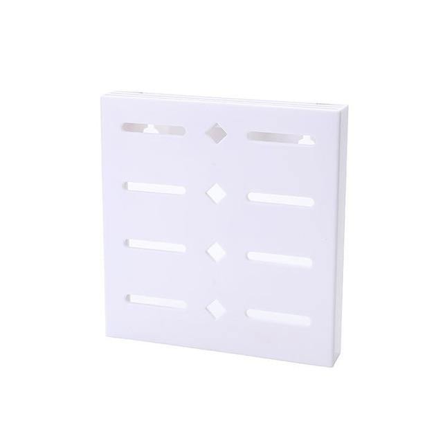 Viskana 2PCS Square Pastel Mavi Wall-Mounted Knife Organizer
