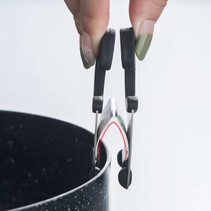 Viskana Stainless Steel Clip Cookware Spoon Holder
