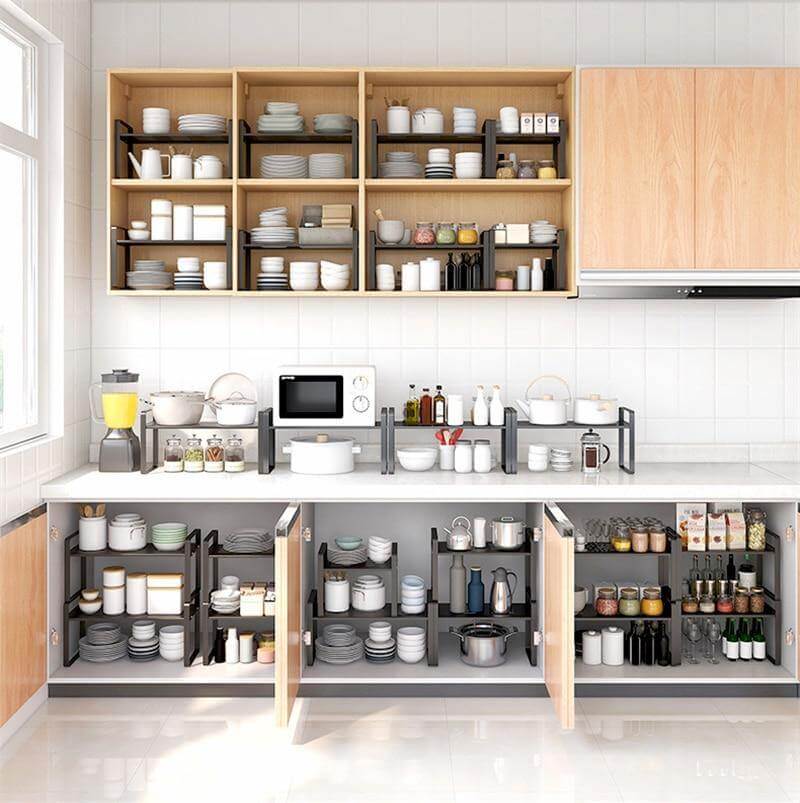 Viskana Multi-layer Kitchen Countertop Dish Organizer