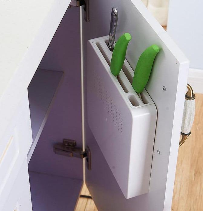 Viskana Hidden Kitchen Cabinet Knife Holder