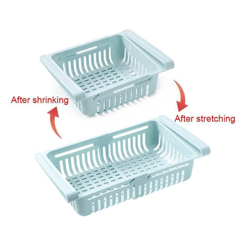 Viskana Adjustable Fridge Storage Drawer