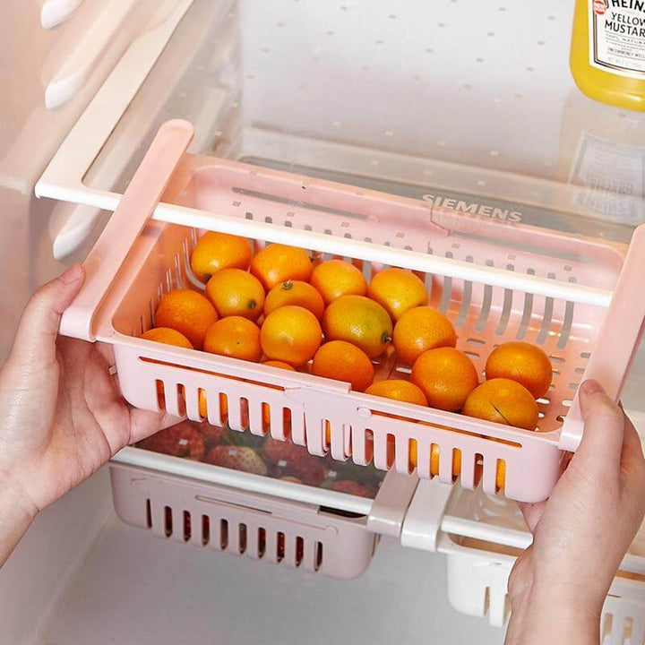 Viskana Adjustable Fridge Storage Drawer