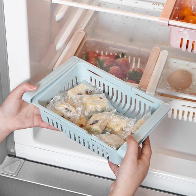 Viskana Adjustable Fridge Storage Drawer