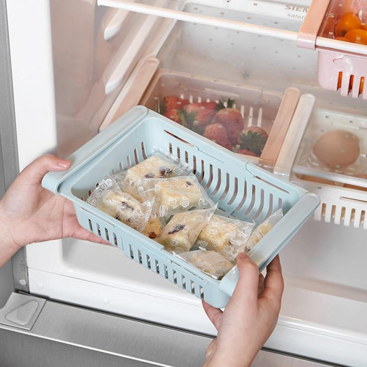 Viskana Adjustable Fridge Storage Drawer