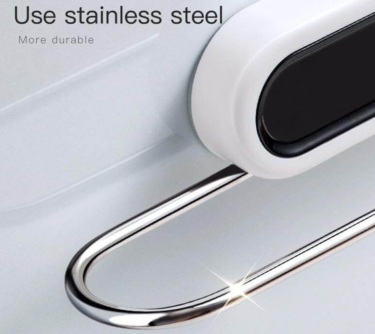 Viskana Stainless Steel Wall-Mounted Foldable Towel Hanger