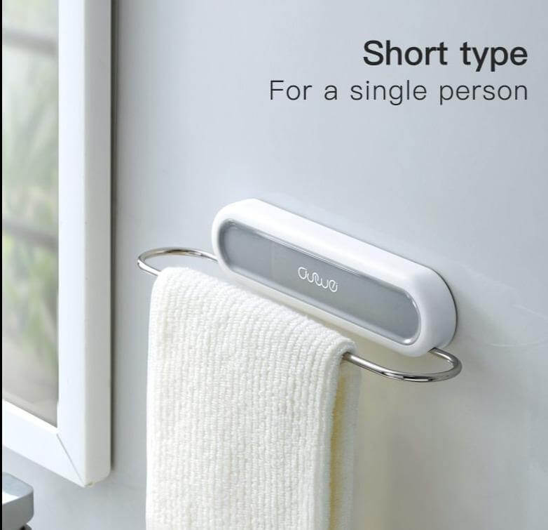 Viskana Stainless Steel Wall-Mounted Foldable Towel Hanger
