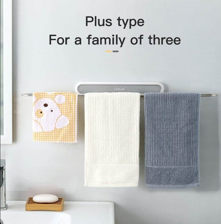 Viskana Stainless Steel Wall-Mounted Foldable Towel Hanger