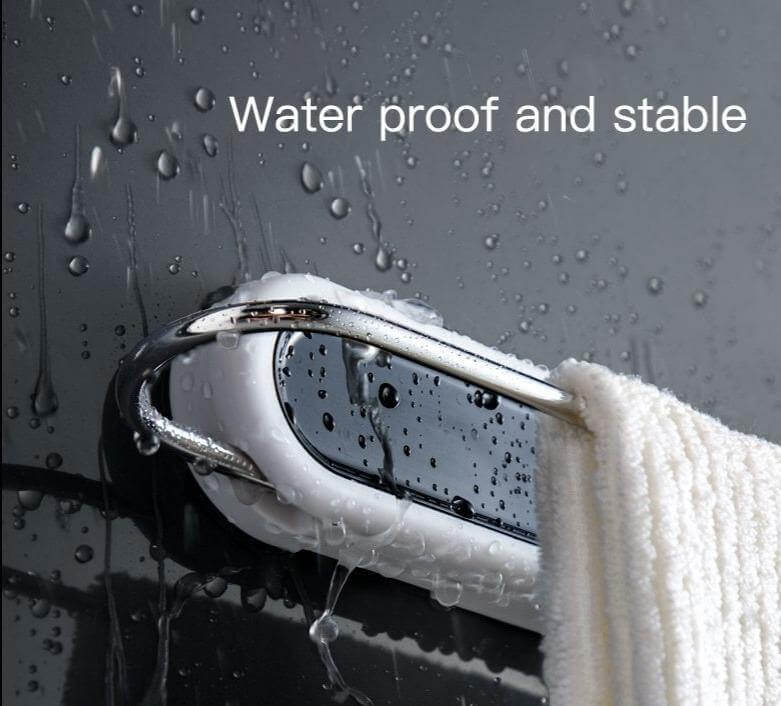 Viskana Stainless Steel Wall-Mounted Foldable Towel Hanger