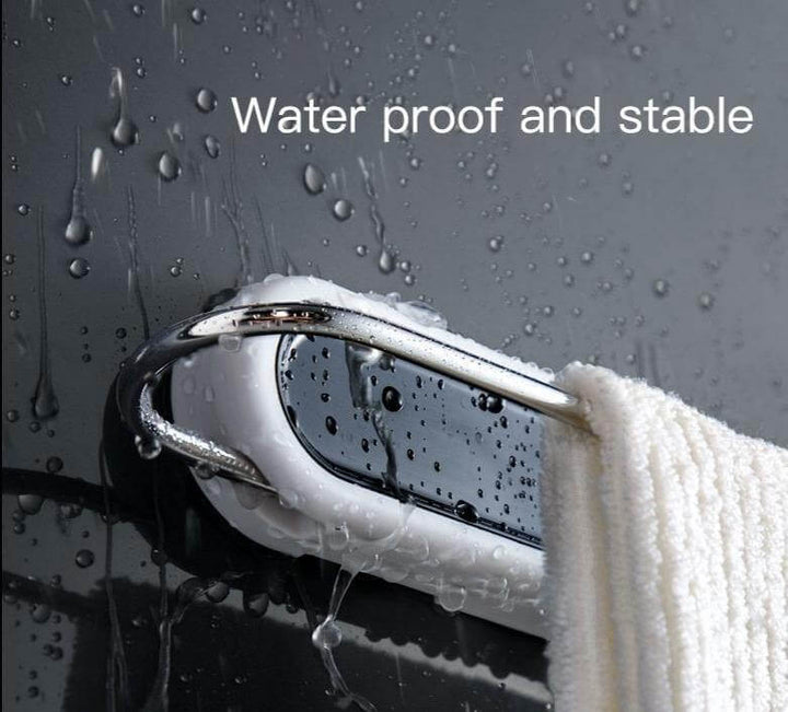 Viskana Stainless Steel Wall-Mounted Foldable Towel Hanger