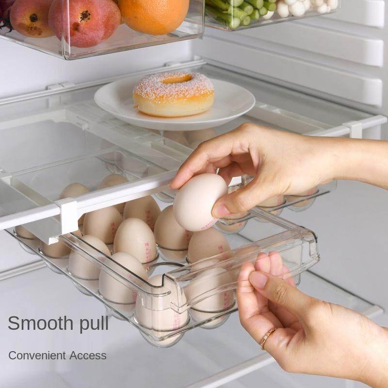 Viskana Fridge Organizer Under Shelf Drawer Box