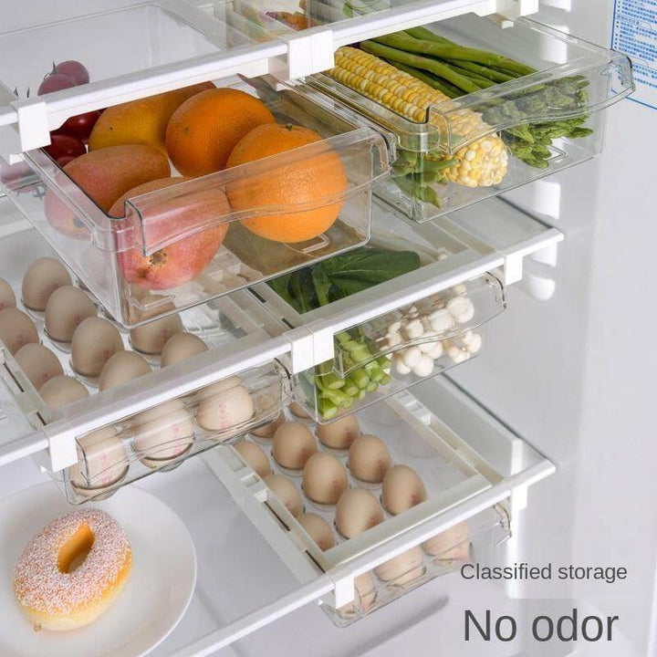 Viskana Fridge Organizer Under Shelf Drawer Box