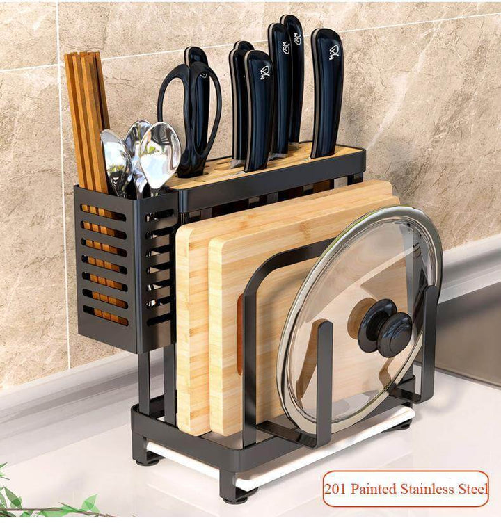 Viskana Stainless Steel Kitchen Utensils Organizer Drying Rack