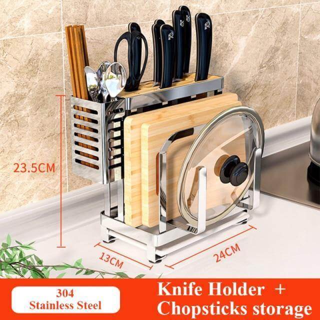 Viskana Stainless Steel Kitchen Utensils Organizer Drying Rack