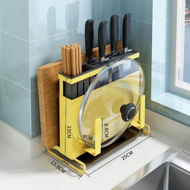 Viskana Stainless Steel Kitchen Utensils Organizer Drying Rack