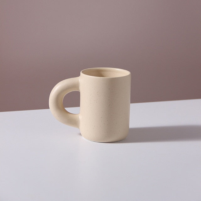 Athenea Cup – Luxe Porcelain Cup with Geometric Design Viskana