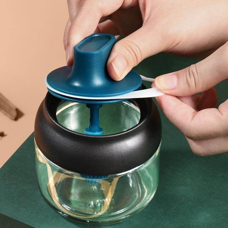 Viskana Salt and Pepper Seasoning Organizer Spice Jars