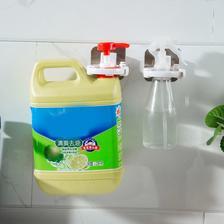 Shower Gel Bottle Rack Hook Bracket Viskana