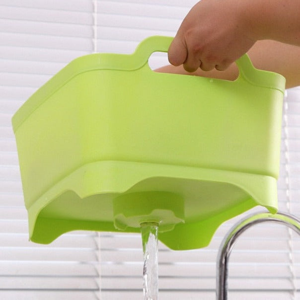 Viskana Portable Large Vegetable Washer Drain Basket
