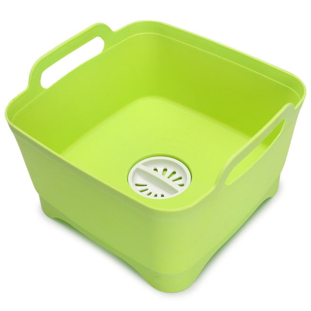 Viskana Portable Large Vegetable Washer Drain Basket