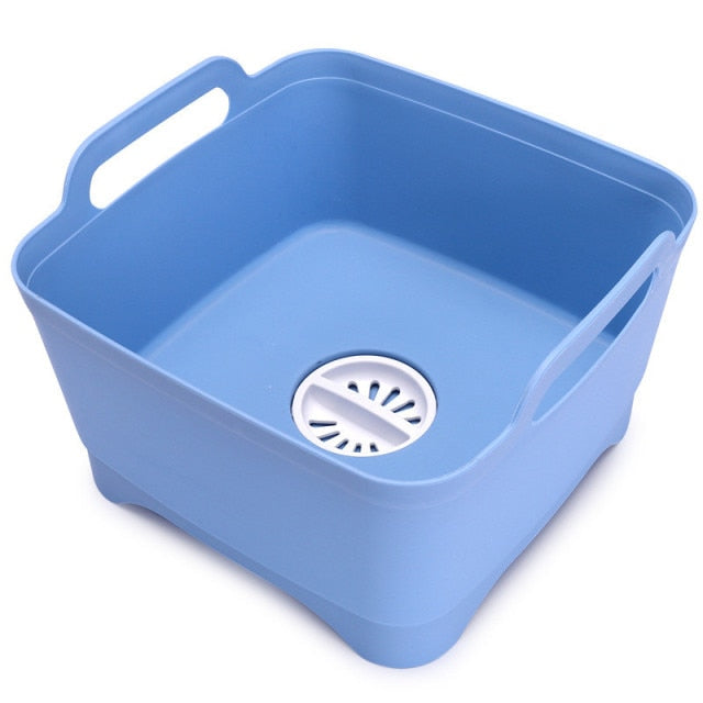 Viskana Portable Large Vegetable Washer Drain Basket