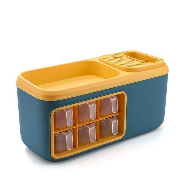 Viskana Multifunctional Kitchen Silverware Grain Storage Organizer