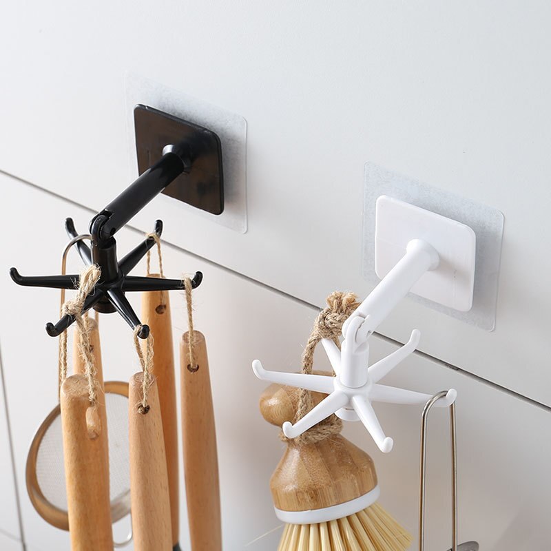 Viskana Punch Free Kitchen Dish Hook Organizer