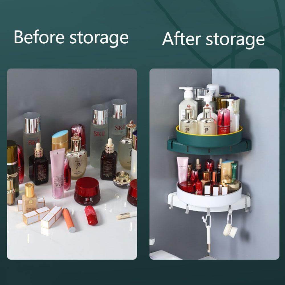 Viskana Triangle Wall-mounted Corner Kitchen Organizer Storage Rack