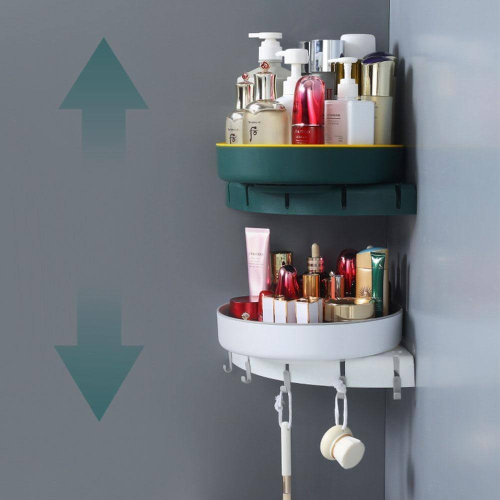 Viskana Triangle Wall-mounted Corner Kitchen Organizer Storage Rack