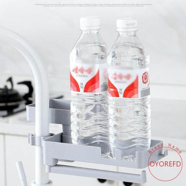 Viskana Multilayer Rotatable Kitchen Sink Drain Organizer