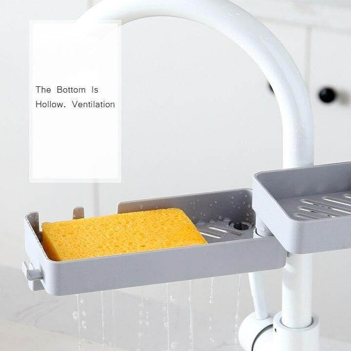 Viskana Multilayer Rotatable Kitchen Sink Drain Organizer
