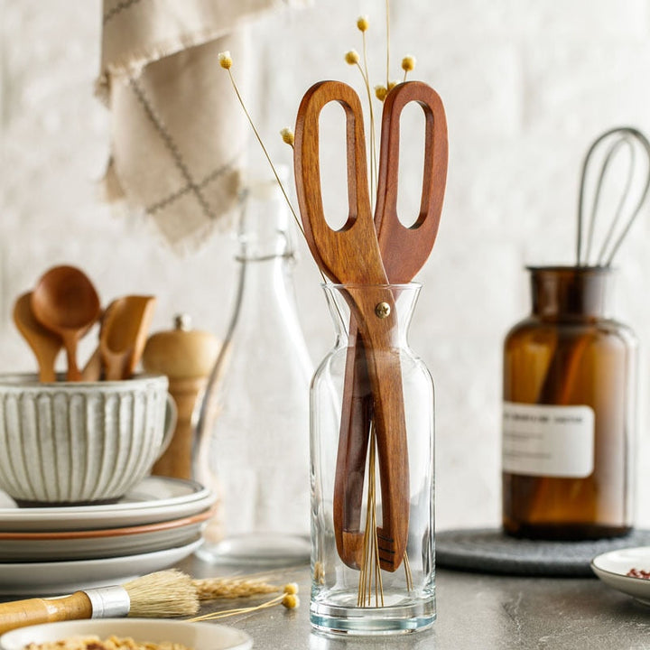 Viskana Creative Kitchen Wooden Tongs