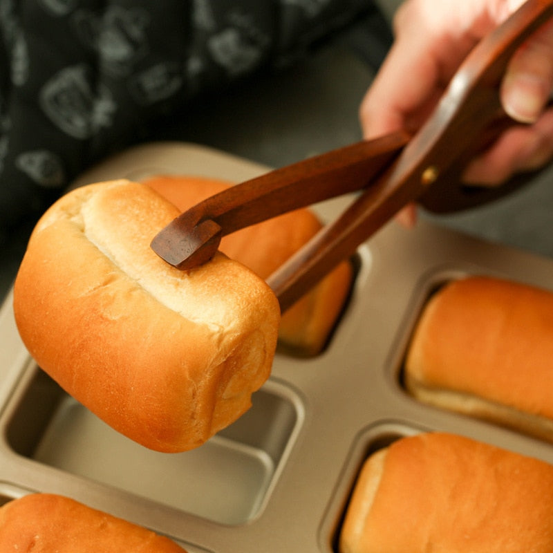 Viskana Creative Kitchen Wooden Tongs