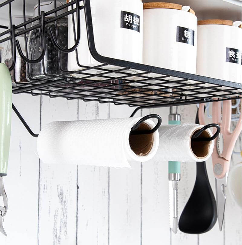 Viskana Easy Hang Kitchen Cabinet Storage Organizer Rack