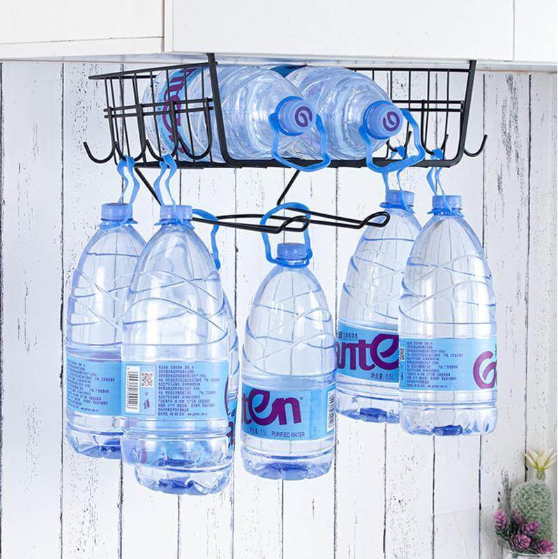Viskana Easy Hang Kitchen Cabinet Storage Organizer Rack