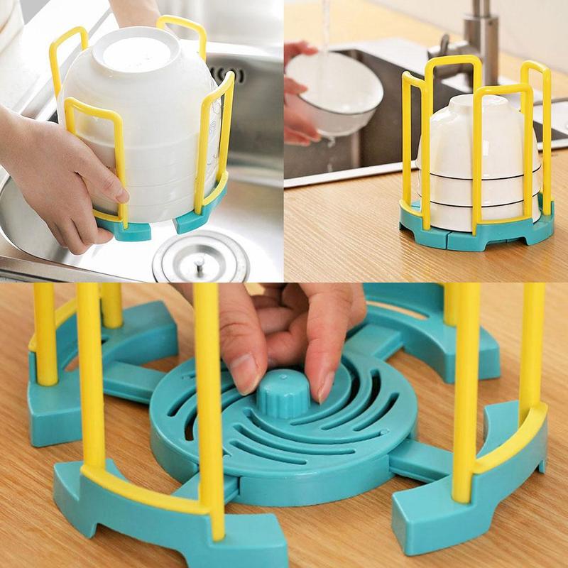 Viskana Adjustable Mini Drainer Storage Rack