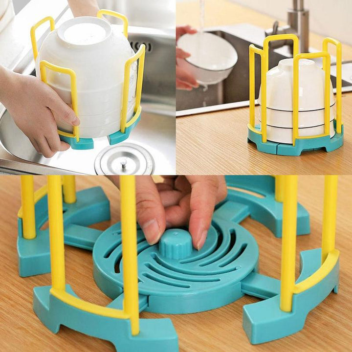 Viskana Adjustable Mini Drainer Storage Rack