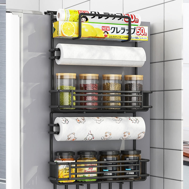 Viskana Refrigerator Hanging Side Storage Rack