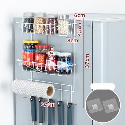Viskana Refrigerator Hanging Side Storage Rack