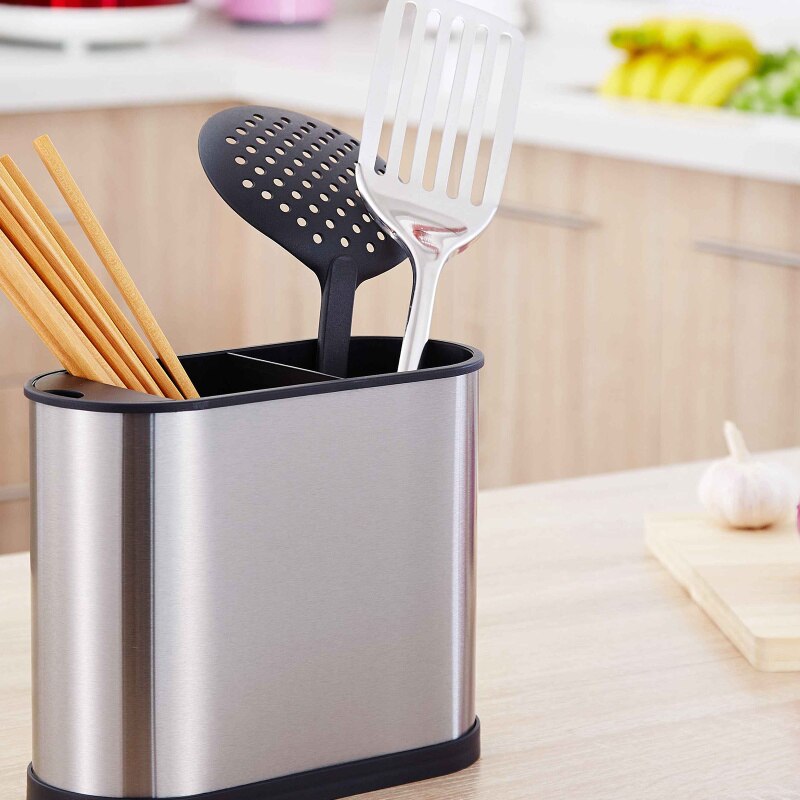 Viskana Kitchen Utensils Organizer Drain Rack