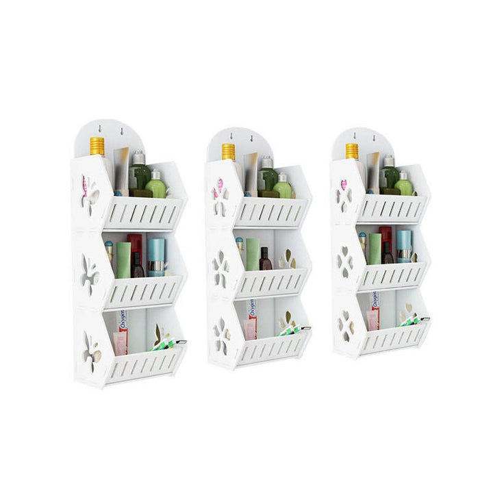 Viskana Wall Mounted No-Drill Shelf Storage Organizer