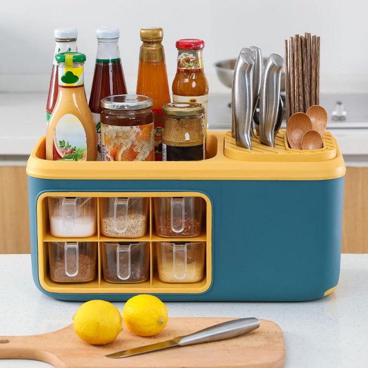 Viskana Multifunctional Kitchen Seasoning Holder Storage Organizer