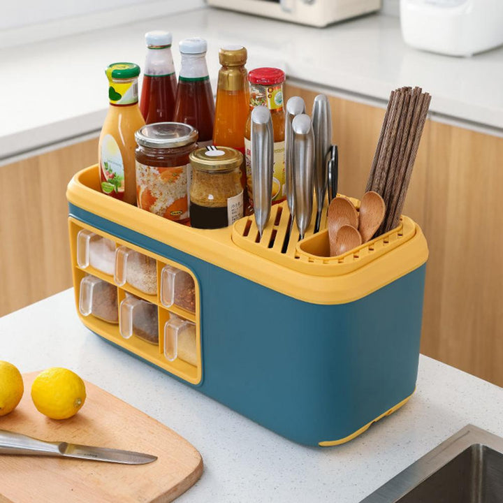 Viskana Multifunctional Kitchen Seasoning Holder Storage Organizer
