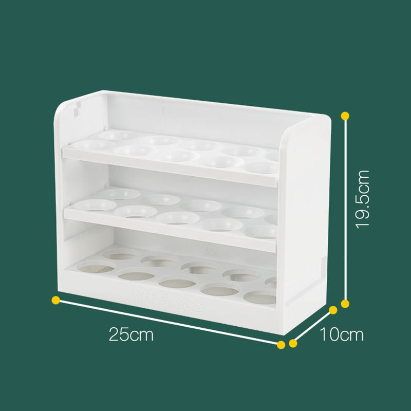 Viskana Multi-Layer Practical Egg Fridge Organizer Box