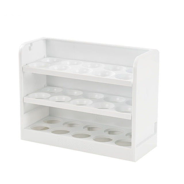 Viskana Multi-Layer Practical Egg Fridge Organizer Box